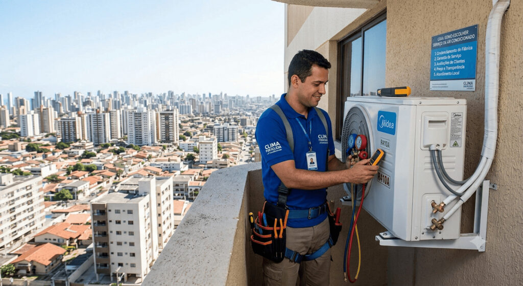 Como escolher um serviço de ar condicionado em Fortaleza